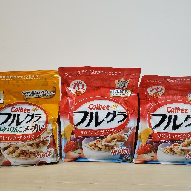 カルビー(カルビー)の【カルビー】フルグラ！ プレーンとメープルセットその③ 食品/飲料/酒の食品(その他)の商品写真