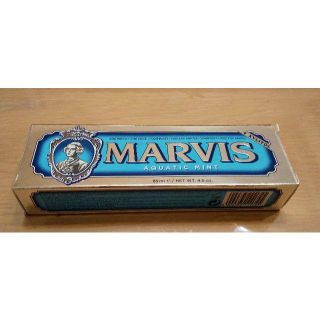 マービス(MARVIS)のMARVIS(マービス) アクア・ミント(歯みがき粉) 85ml　新品未開封(歯磨き粉)