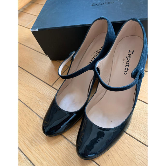 repetto GITANE  コンビパンプス　38.5レディース