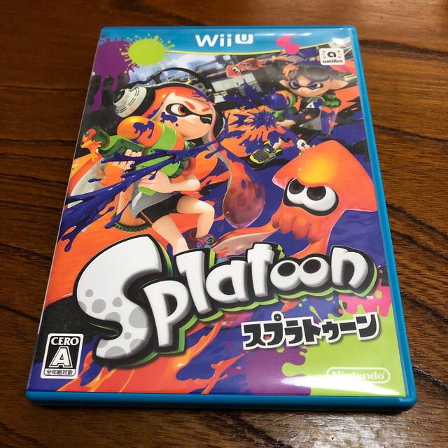 Wii U(ウィーユー)のSplatoon（スプラトゥーン） Wii U エンタメ/ホビーのゲームソフト/ゲーム機本体(家庭用ゲームソフト)の商品写真