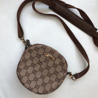 グッチ(Gucci)の専用！ GUCCI グッチ ラウンドポシェット バッグ かばん レア(ショルダーバッグ)