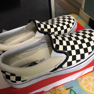 ヴァンズ(VANS)のVANS バンズ ヴァンズ スリッポン チェッカー チェック(スニーカー)