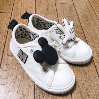 ザラ(ZARA)のzara baby★ミッキー スニーカー 未使用(スニーカー)