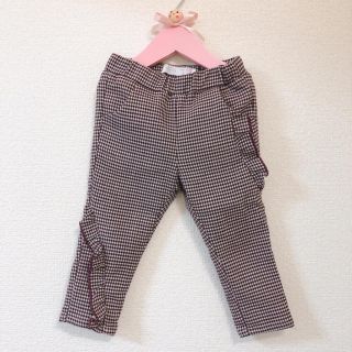 ザラ(ZARA)のzara baby ★ チェック パンツ(パンツ)