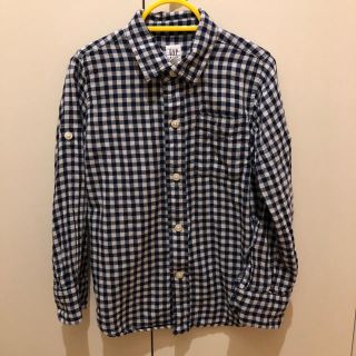 ギャップキッズ(GAP Kids)のGAP XS(4-5) 110 チェックシャツ(ブラウス)