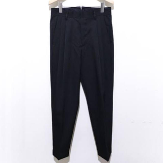 サンシー(SUNSEA)のstein 19aw Two Tuck Wide Trousers(スラックス)