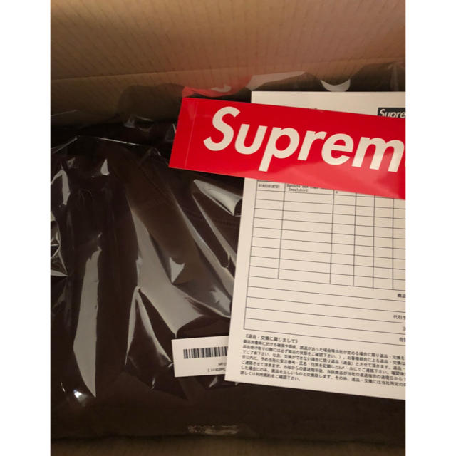 supreme box logo hoodie M