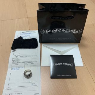 クロムハーツ(Chrome Hearts)のCHROME HEARTS クロムハーツ フローラルクロスリング 12号(リング(指輪))