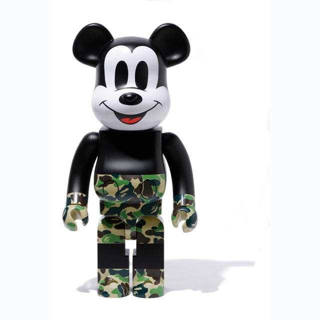 A BATHING APE(アベイシングエイプ)のまるちゃん専用 1000% ☆ ape mickey be@rbrick エンタメ/ホビーのフィギュア(その他)の商品写真