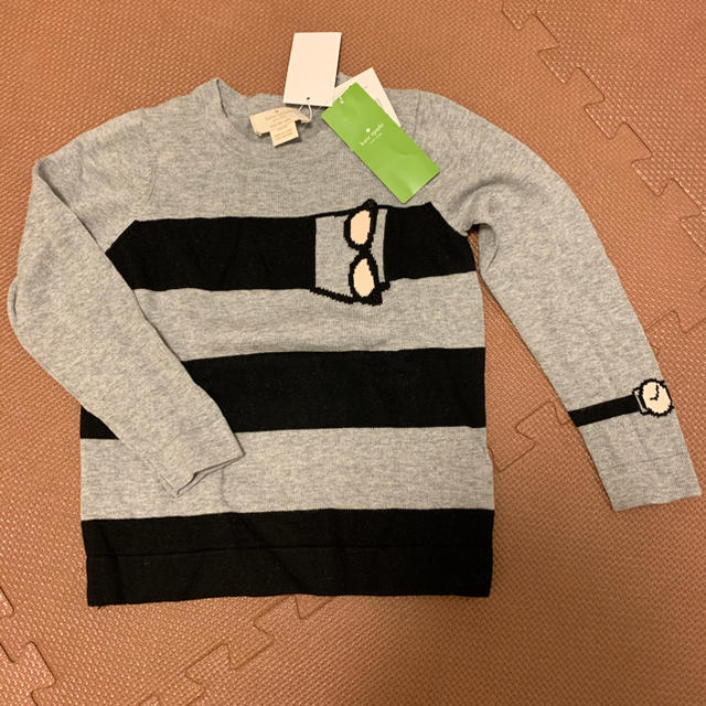 kate spade new york(ケイトスペードニューヨーク)の新品　未使用　タグ付き　ケイトスペード　セーター 100 104 4Y キッズ/ベビー/マタニティのキッズ服女の子用(90cm~)(ニット)の商品写真