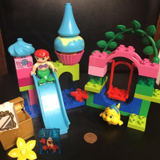 ディズニー(Disney)のLEGO  デュプロ　アリエル(知育玩具)