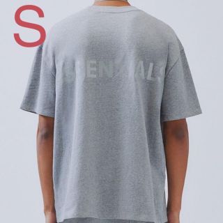 フィアオブゴッド(FEAR OF GOD)のESSENTIALS グレー コアTシャツS(Tシャツ/カットソー(半袖/袖なし))