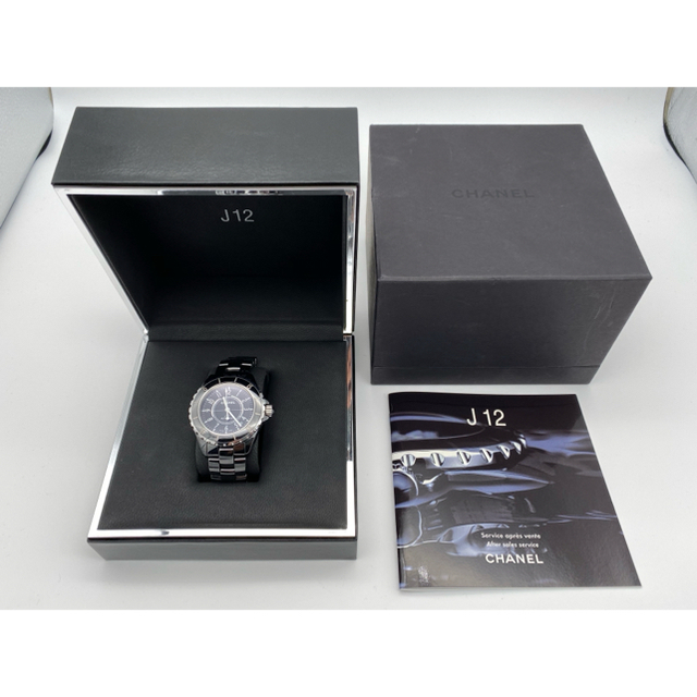CHANEL(シャネル)の《CHANEL/J12 38mm》調整済み、綺麗！！外箱、内箱ありです！！ メンズの時計(腕時計(アナログ))の商品写真