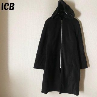 アイシービー(ICB)の【人気】ICB/アイシービー キルティングフードコート サイズ11 レディース(ロングコート)