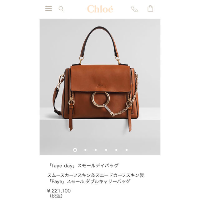 クロエ 2way ショルダーバッグ ブリジット ブラック レザー ゴールド金具