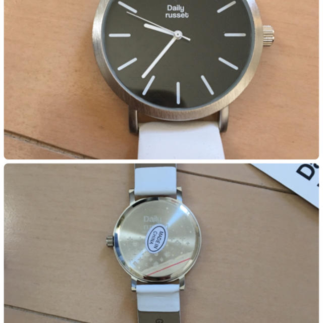 Russet(ラシット)の未使用タグ付きDaily Russet レディース腕時計 レディースのファッション小物(腕時計)の商品写真