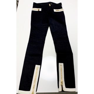 バルマン(BALMAIN)のBALMAIN モノトーン　ブラックデニム(デニム/ジーンズ)