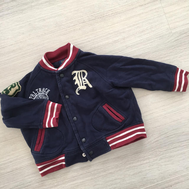 Ralph Lauren(ラルフローレン)のラルフローレン 3T スウェット カーディガン キッズ/ベビー/マタニティのキッズ服男の子用(90cm~)(ジャケット/上着)の商品写真