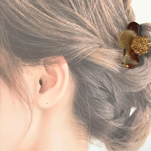 ポニーフック♡ ハンドメイドのアクセサリー(ヘアアクセサリー)の商品写真