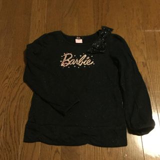 バービー(Barbie)のバービー ラメ入り長袖カットソー140(Tシャツ/カットソー)