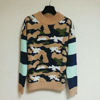 エムエスジイエム(MSGM)のMSGM ｶﾓﾌﾗﾆｯﾄ☆(ニット/セーター)