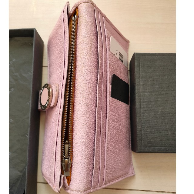 BVLGARI(ブルガリ)のキラレオネネ✴様専用 値下げ BVLGARI 長財布 ピンク メンズのファッション小物(長財布)の商品写真