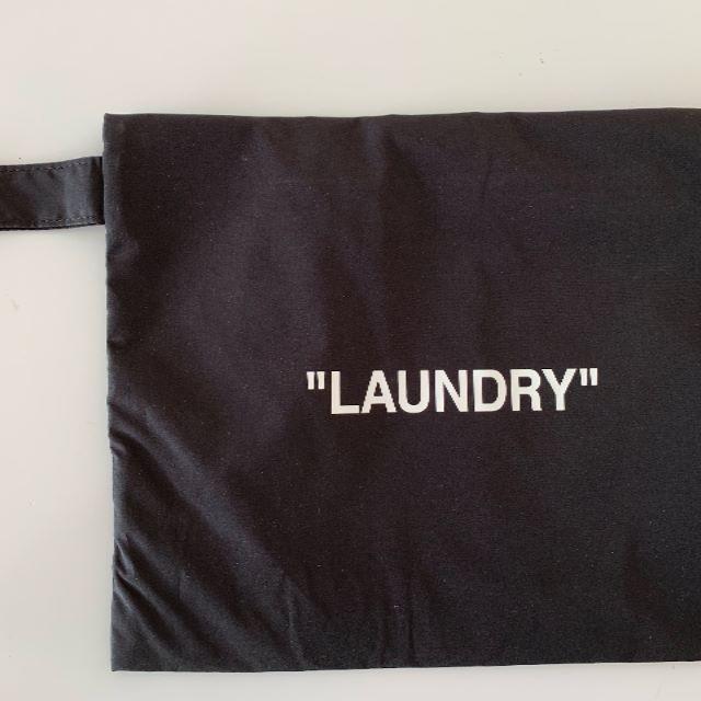 OFF WHITE "LAUNDRY" POUCH