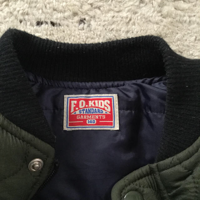 F.O.KIDS(エフオーキッズ)のF.O.KIDS ブルゾン キルティング ジャケット 140 キッズ/ベビー/マタニティのキッズ服男の子用(90cm~)(ジャケット/上着)の商品写真