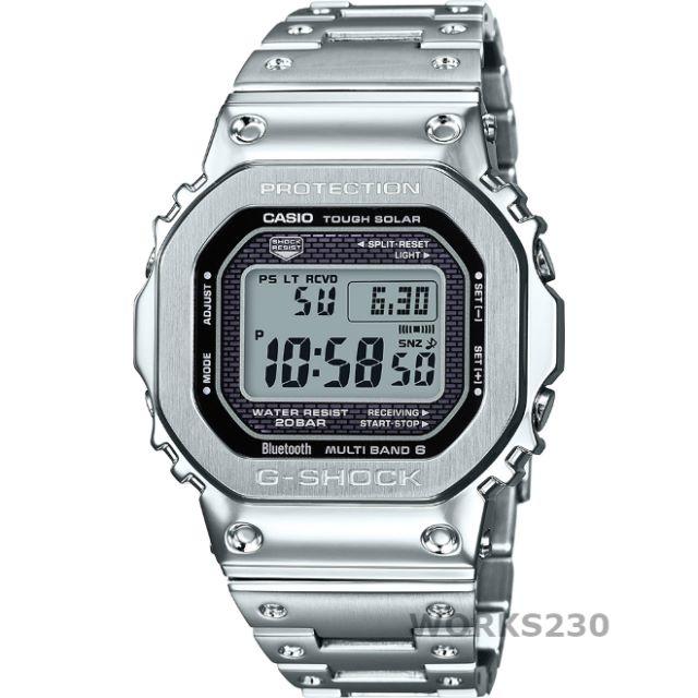 CASIO G-SHOCK GMW-B5000D-1 フルメタル1秒最大セット