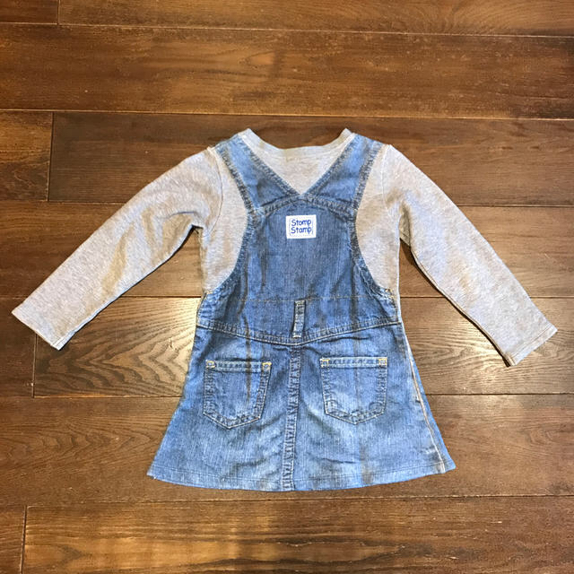 Lee(リー)のもねかな様専用★転写ワンピース・130・LEE キッズ/ベビー/マタニティのキッズ服女の子用(90cm~)(ワンピース)の商品写真