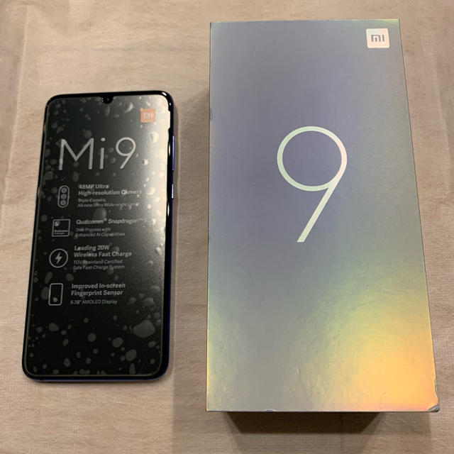 Xiaomi Mi9 Global (6/64GB) Simフリースマホ