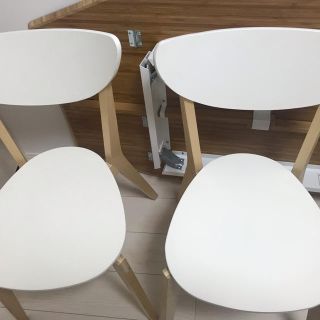 イケア(IKEA)の知明様専用IKEA ノールドミーラ　2脚セット(ダイニングチェア)