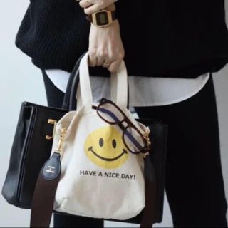 レア！新品 ドゥーズィエムクラス SMILEYFACE SMILE BAG