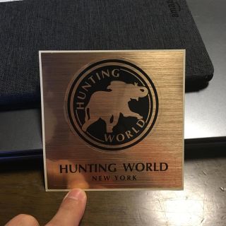 ハンティングワールド(HUNTING WORLD)のハンティングワールド　ステッカー(その他)