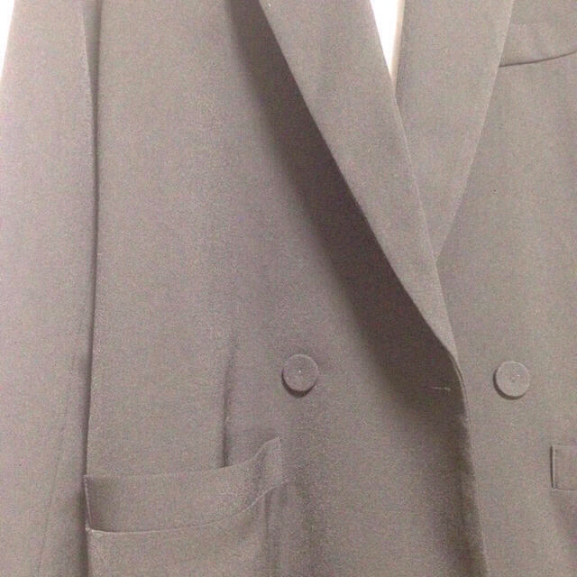 dholic(ディーホリック)の黒のロングコート レディースのジャケット/アウター(チェスターコート)の商品写真