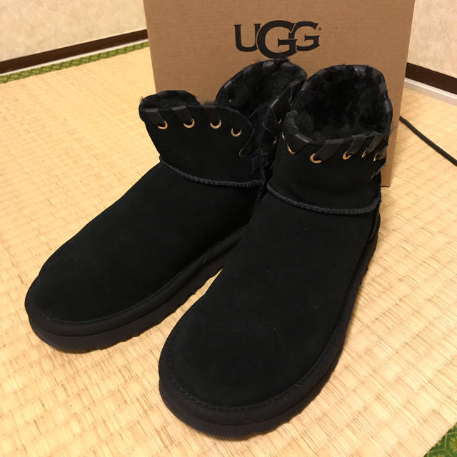 UGGムートンブーツ 黒レディース