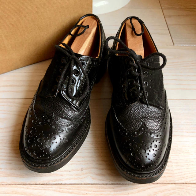 Trickers(トリッカーズ)の定価8.5万 ネペンテス トリッカーズ マルチトーンブローグ バートン メンズの靴/シューズ(ドレス/ビジネス)の商品写真