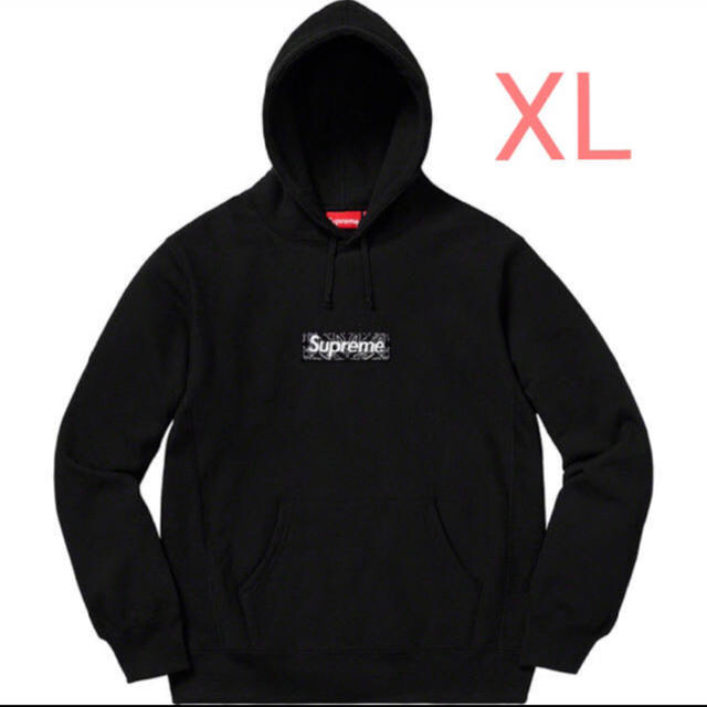 supreme box logo bandana box logo hoodedブラックサイズ