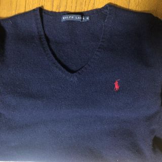 ラルフローレン(Ralph Lauren)のラルフローレン＊Vネックニット(ニット/セーター)