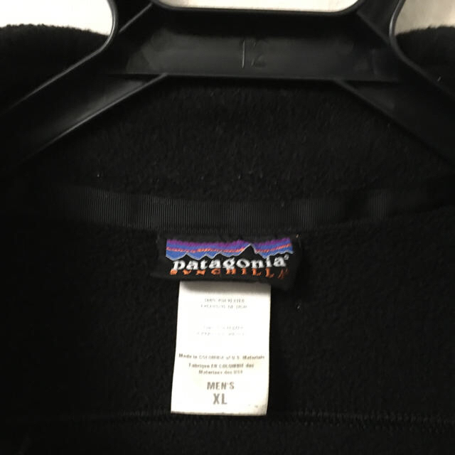 patagonia(パタゴニア)の専用　パタゴニア　フリース　無地　黒　ブラック メンズのジャケット/アウター(その他)の商品写真
