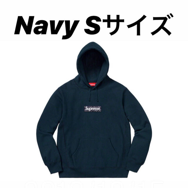 訳あり Supreme - Supreme Bandana Box Logo Navy S 最安 パーカー