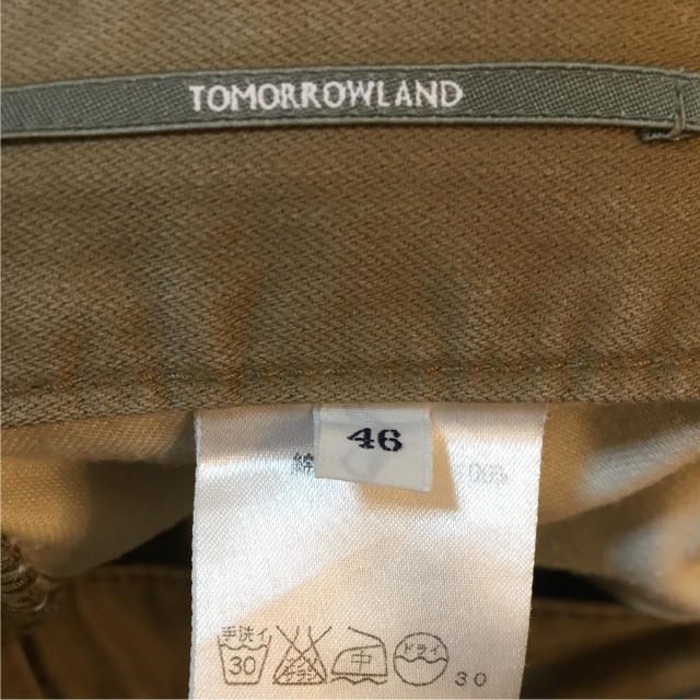 TOMORROWLAND(トゥモローランド)のtomorrowlandのチノパン メンズのパンツ(チノパン)の商品写真