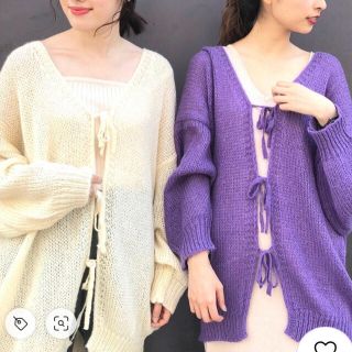 Kastane - Kastane モヘアニットカーディガンの通販 by Mi.|カスタネ