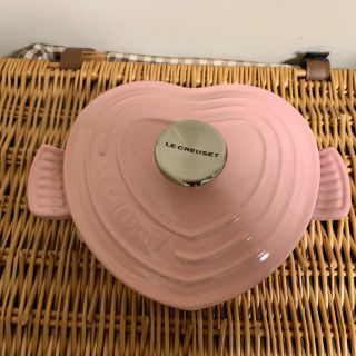 ルクルーゼ(LE CREUSET)のかっち様　専用　ル・クルーゼ プレートダムール シフォンピンク(鍋/フライパン)