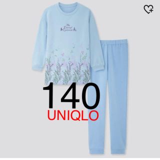 ユニクロ(UNIQLO)のユニクロ アナと雪の女王 アナ雪 2 パジャマ ルームウエア 水色 ブルー(パジャマ)