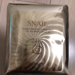 ザセム(the saem)のSNAIL Essential 24K Gold Gel Mask sheet(パック/フェイスマスク)