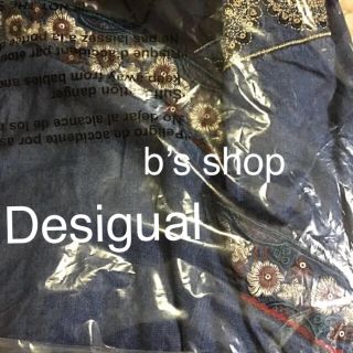 デシグアル(DESIGUAL)の新品♡定価13900円 デシグアル 柔らかなデニム素材のトップス♡S 大特価❣️(チュニック)