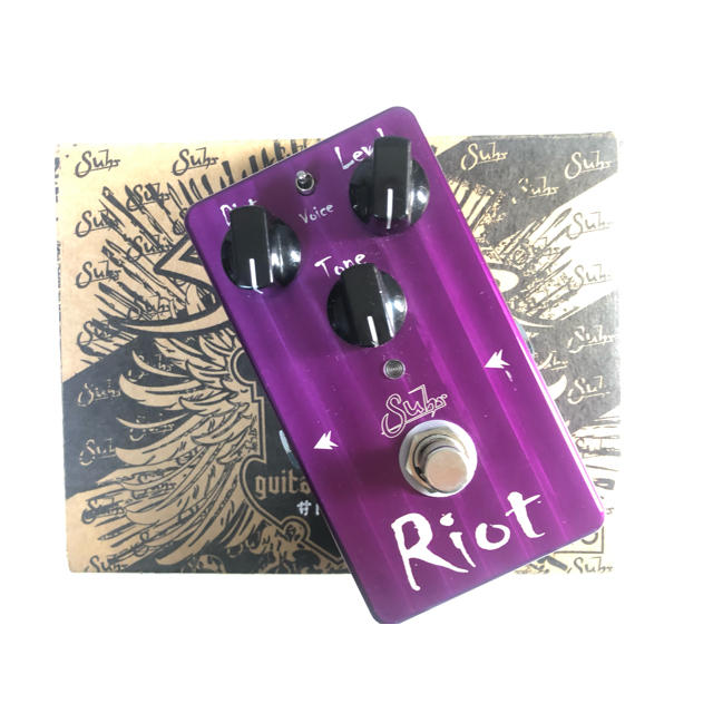 【箱付】suhr/Riot Distortion ライオット エフェクター