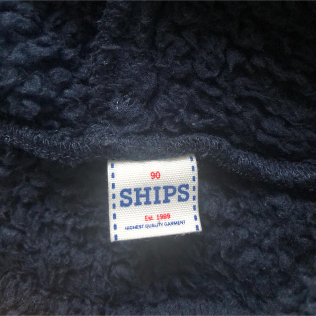 SHIPS(シップス)のお値下げしました！SHIPS ベビー ジャンプスーツ 90cm ネイビー キッズ/ベビー/マタニティのキッズ服男の子用(90cm~)(ジャケット/上着)の商品写真