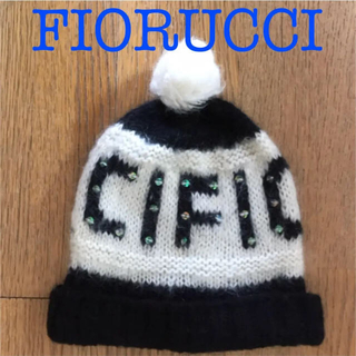 フィオルッチ(Fiorucci)の【FIORUCCI】❁ポンポン付き モヘア ニット帽 ニット帽子✩.*˚(帽子)
